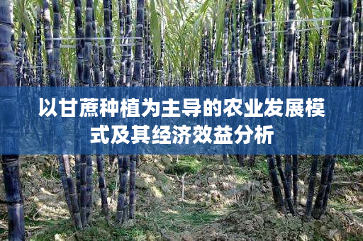 以甘蔗种植为主导的农业发展模式及其经济效益分析 以甘蔗种植为主导的农业发展模式及其经济效益分析